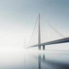 The Bridge Elegant Minimalistic Landscape

