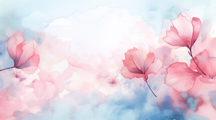 Beautiful Watercolor Background. 