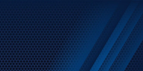 Dark blue modern business abstract background. Vector illustration design for presentation, banner, cover, web, flyer, card, poster, wallpaper, texture, slide, magazine,