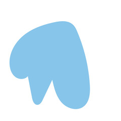 Cool Tone Abstract Shapes Vectors 