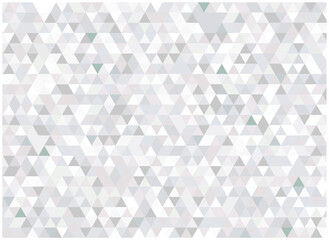 グレーの三角形の幾何学パターン背景 - obrazy, fototapety, plakaty