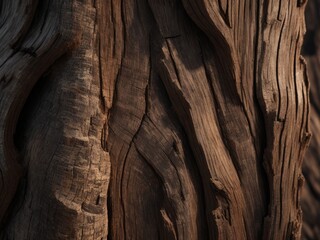twisted aged wood texture