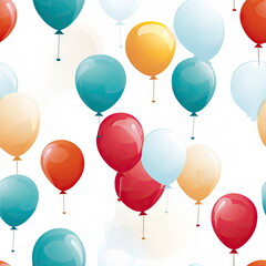 Seamless Pattern of balloon