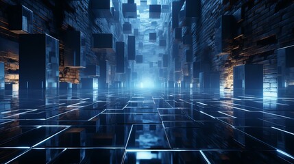 未来の４次元空間の世界