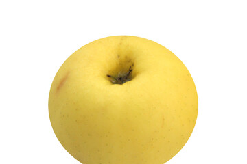 half apple sliced. apple cut in half. apple with selective focus.