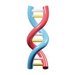  Back to School Preparation Education 3D rendering icon DNA