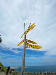 Panolamic View of Cape Reinga, New Zealand