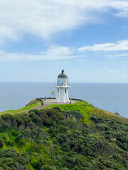 Fototapeta na wymiar Panolamic View of Cape Reinga, New Zealand