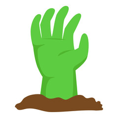 Frankenstein's hand illustration