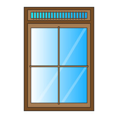 window vector illustration