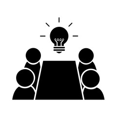 Meetings for Business Improvement, vector icon