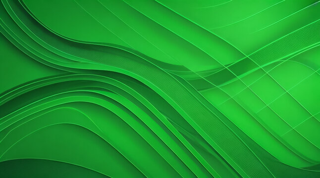 Green background with straight lines. Nice.