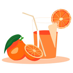 glass of orange juice