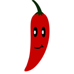 chili smile, fresh vegetable