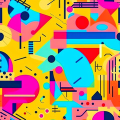 Abstract colorful illustration. Colorful abstract background with repeating curves of parallel lines.background of strokes and spots of paint.