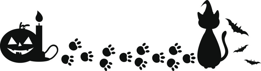 Halloween Border Element Design