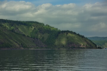 Southern shore of Lake Baikal.