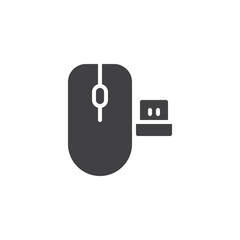 Computer mouse vector icon