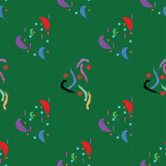 Nice seamless pattern design Vector.