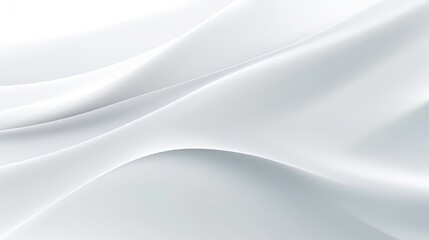 Obraz na płótnie Canvas Abstract white silk background Generative AI
