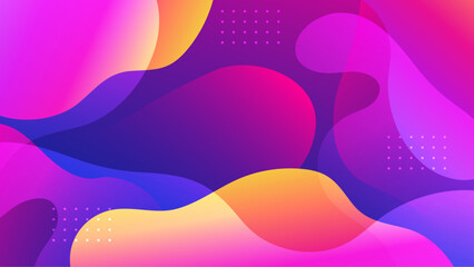 purple orange Wave Fluid with sparkling design background