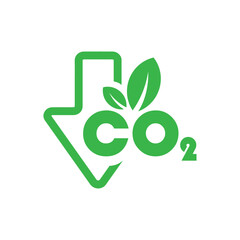 reducing CO2 emissions to stop climate change. green energy background	