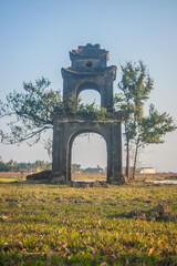 Gate of Van Thanh relic area