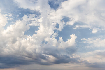 Scenic view of the sky with clouds