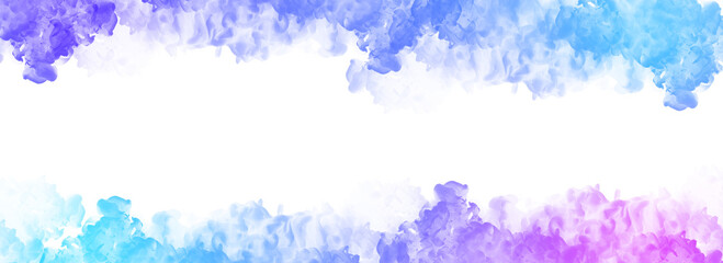 color smoke transparent background