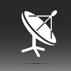 satellite dish antenna icon