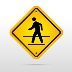 Crossing sign