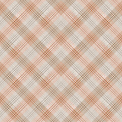 Neutral Colour Classic Plaid textured Seamless Pattern