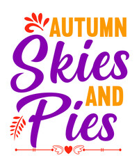 Happy fall svg t-shirt Design