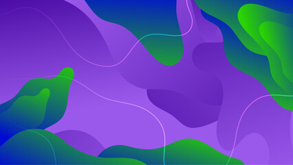 abstract purple blue green , fluid background