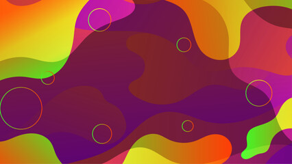 Fototapeta na wymiar colorful Wave Fluid with sparkling design background