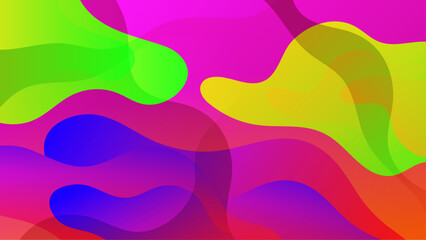 Fototapeta na wymiar colorful Wave Fluid with sparkling design background