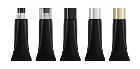 cosmetic tube, 3D render image