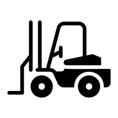 forklift Solid icon