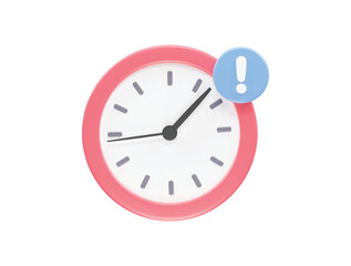 Watch icon 3d rendering vector illustration