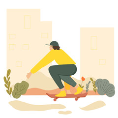 Outdoor Illustration Scene 02