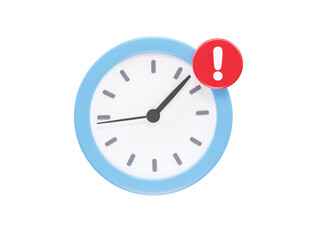 Watch icon 3d rendering vector illustration