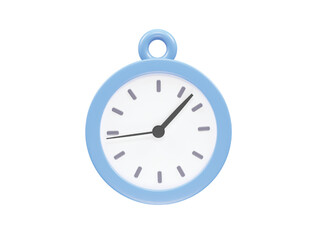 Watch icon 3d rendering vector illustration