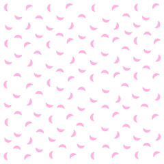 pastel pink template moon