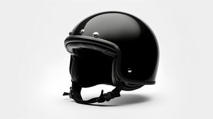 Fototapeta premium biker_helmet_isolated_on_white_background
