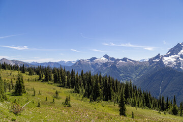 landscape in the mountains