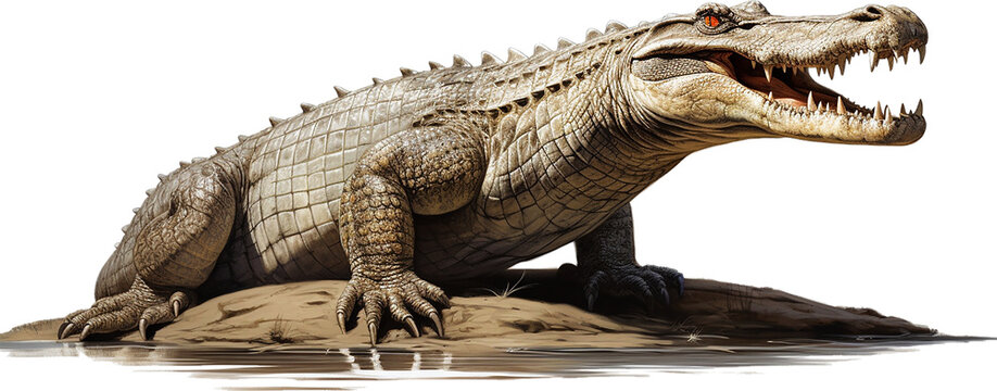 ワニのイメージ - image of Crocodile - No1-4 Generative AI
