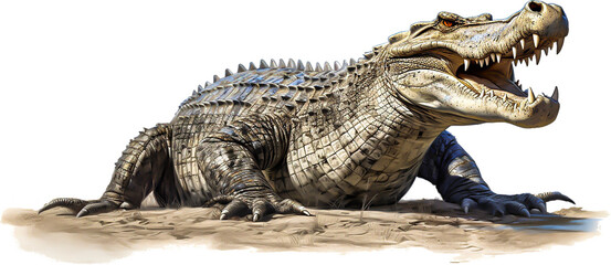 ワニのイメージ - image of Crocodile - No1-7 Generative AI