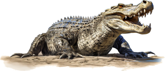 ワニのイメージ - image of Crocodile - No1-7 Generative AI