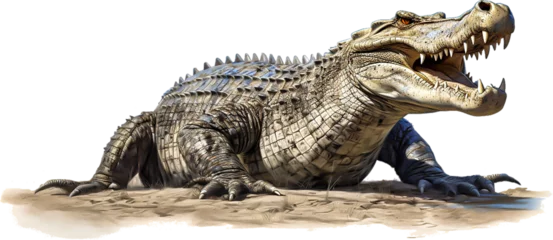 Foto op Canvas ワニのイメージ - image of Crocodile - No1-7 Generative AI © Orange Eyes