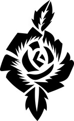 Obraz premium chinese flower illustration elements draw